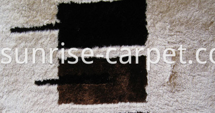 Polyester Silk 300D Design Rug